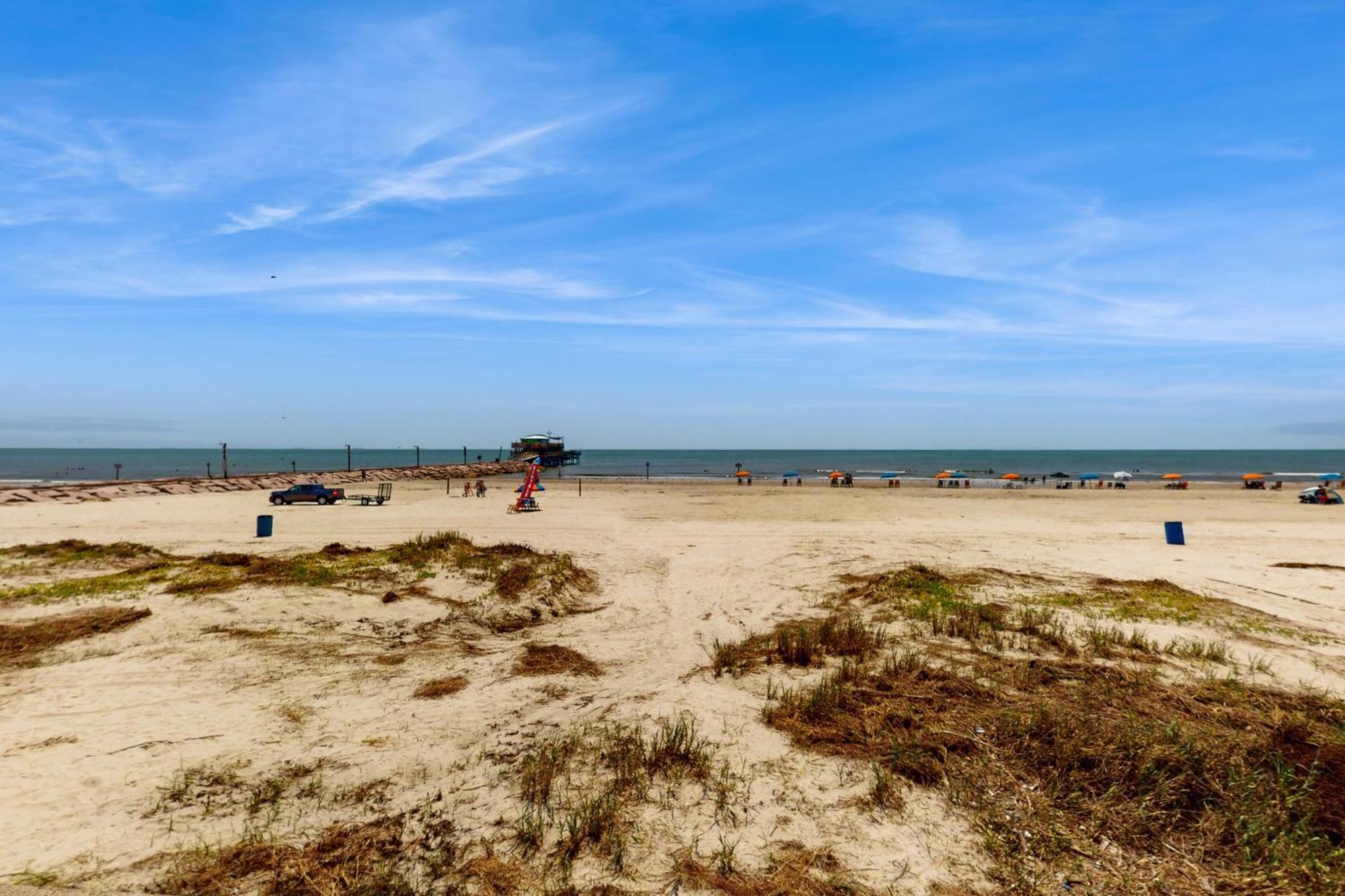 Apartamento Walk To The Beach Galveston Exterior foto